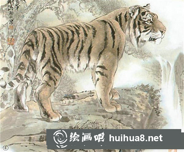 寫意老虎