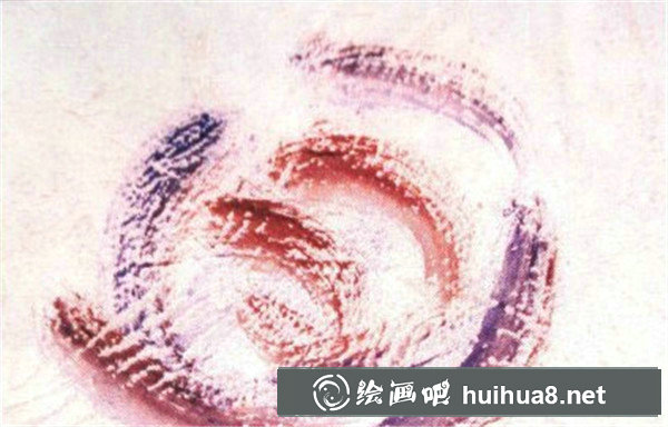 水粉畫筆觸