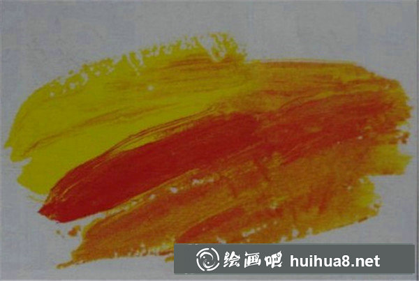 水粉畫筆觸