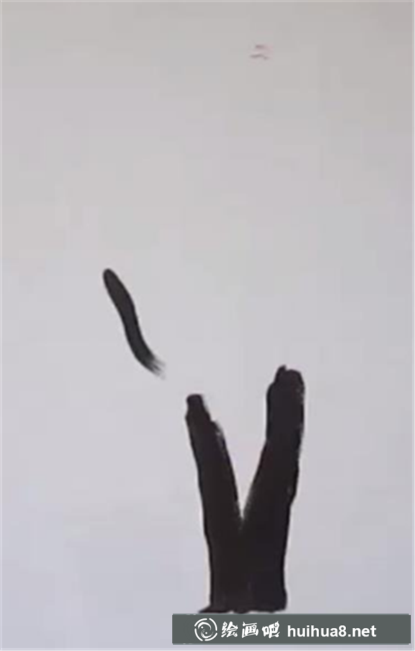 丙烯怎么畫櫻花樹