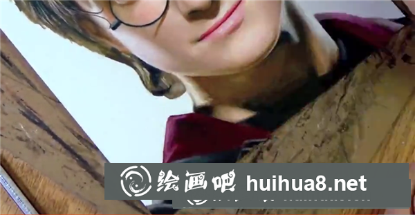 哈利波特彩鉛畫