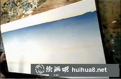 丙烯畫海之美賞