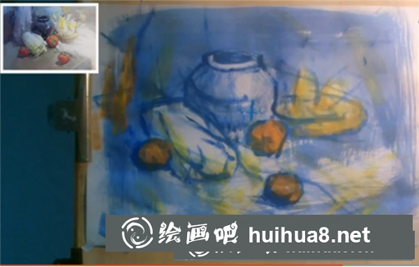 水粉靜物簡單