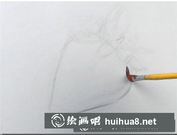 草莓水粉畫(huà)法步驟