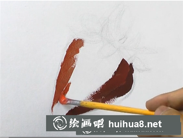 草莓水粉畫(huà)法步驟