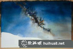 星空水彩畫教程輕松上手