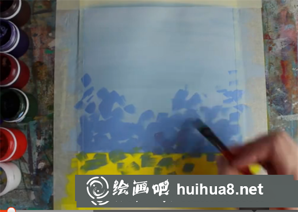 好看又簡(jiǎn)單的水粉風(fēng)景