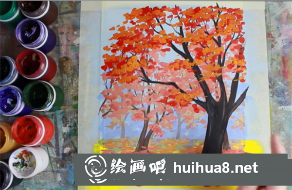 好看又簡(jiǎn)單的水粉風(fēng)景