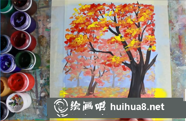 好看又簡(jiǎn)單的水粉風(fēng)景
