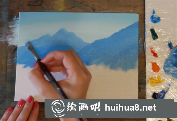 風(fēng)景油畫教學(xué)步驟圖
