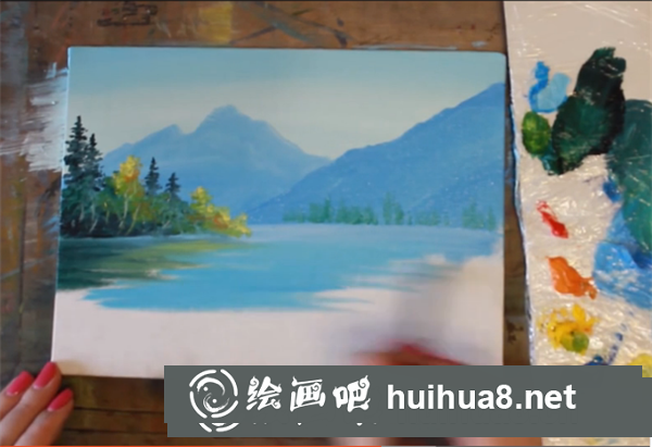 風(fēng)景油畫教學(xué)步驟圖