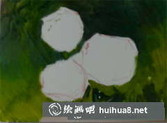油畫玫瑰花繪制教程