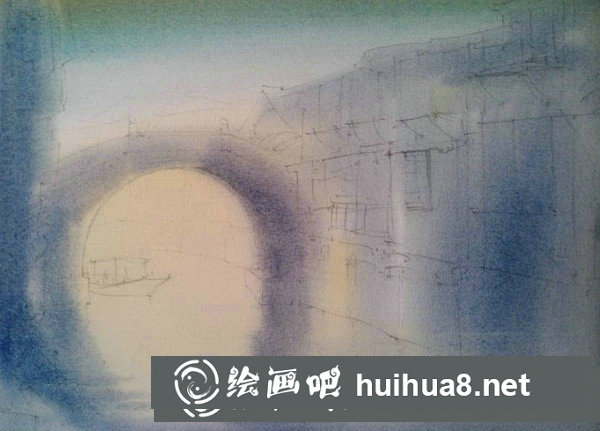 簡單風(fēng)景水彩畫教程 簡單風(fēng)景水彩畫教程
