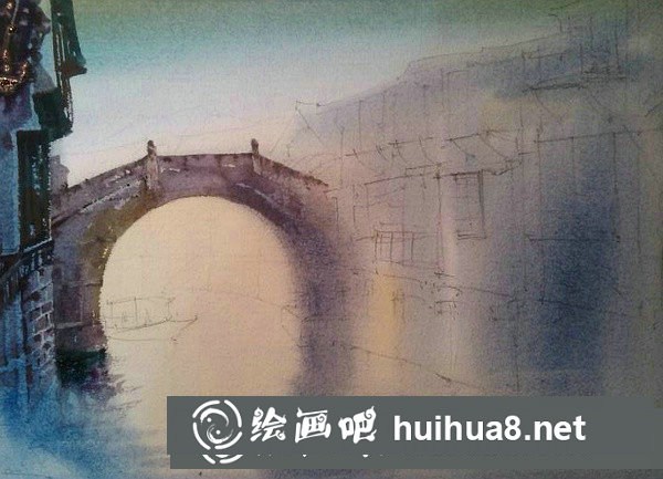 簡單風(fēng)景水彩畫教程 簡單風(fēng)景水彩畫教程