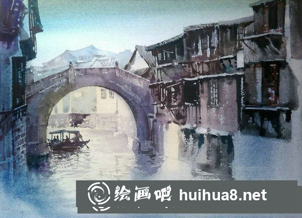 簡單風(fēng)景水彩畫教程 簡單風(fēng)景水彩畫教程