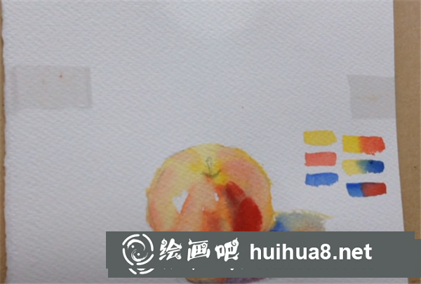 水彩畫蘋果教程 水彩畫蘋果教程