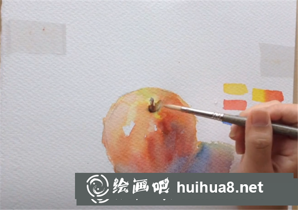 水彩畫蘋果教程 水彩畫蘋果教程