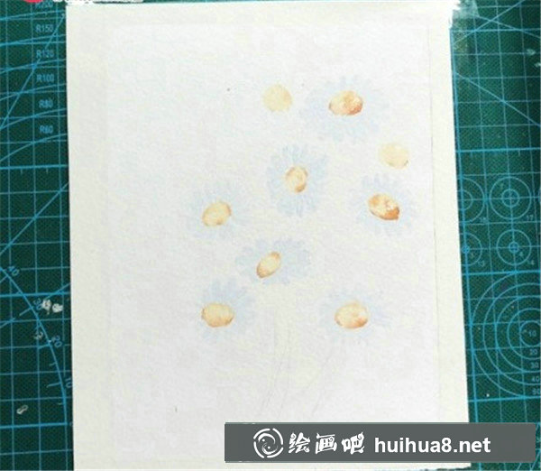 手繪小雛菊