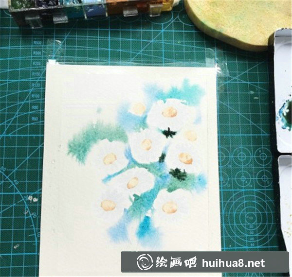 手繪小雛菊