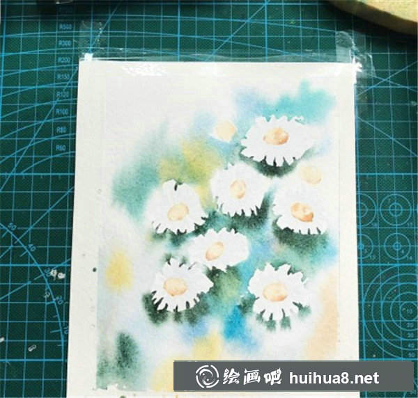 手繪小雛菊