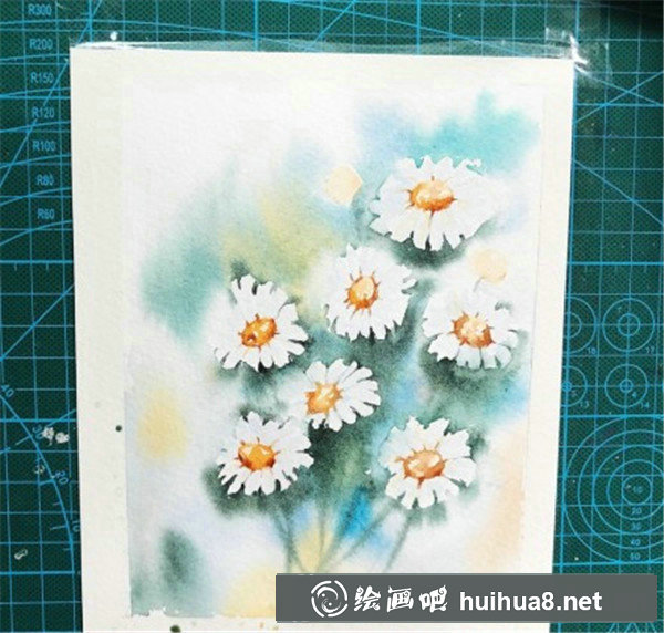 手繪小雛菊