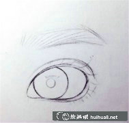 彩鉛畫眼睛教程分享
