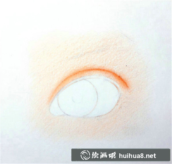 彩鉛畫眼睛教程