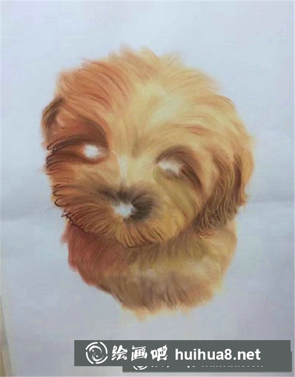 色粉畫教程