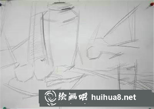 簡單水粉畫靜物