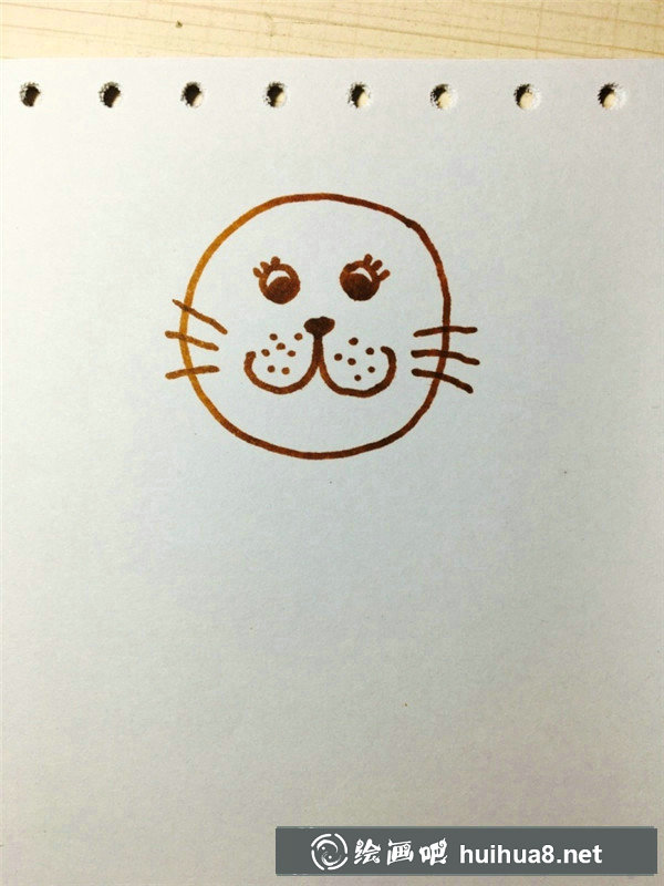 小海豹兒童畫教程