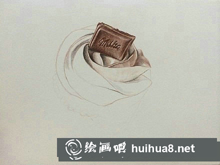 紙杯蛋糕彩鉛畫教程