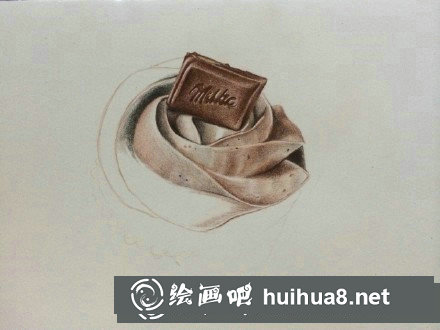 紙杯蛋糕彩鉛畫教程