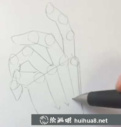漫畫手部畫法教程