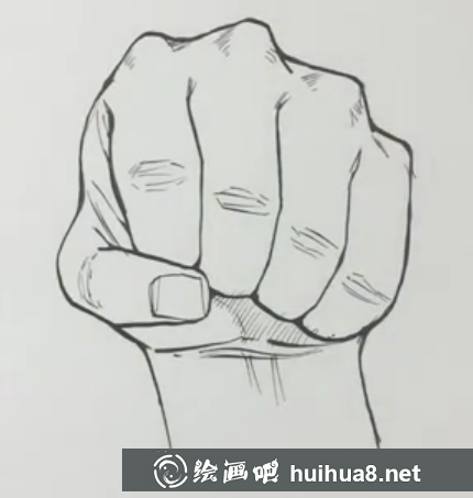 漫畫手部畫法教程
