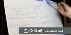 丙烯畫入門教程：風(fēng)景繪畫視頻