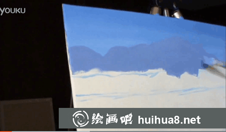 丙烯畫入門：美麗的風(fēng)景丙烯畫視頻教程