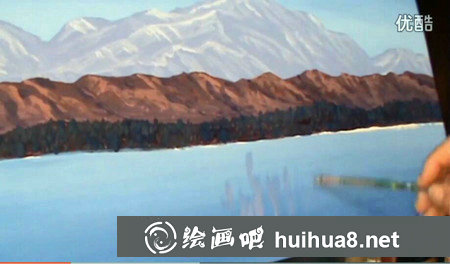 丙烯畫入門：美麗的風(fēng)景丙烯畫視頻教程