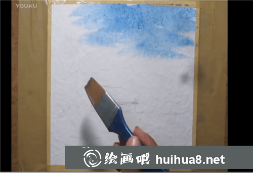 水彩畫入門：簡單的風景水彩畫視頻教程