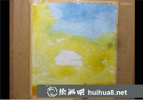 水彩畫入門：簡單的風景水彩畫視頻教程