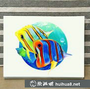 無(wú)基礎(chǔ)彩鉛入門(mén)熱帶魚(yú)畫(huà)法