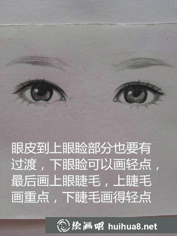 手繪古風(fēng)漫畫人物眼睛畫法
