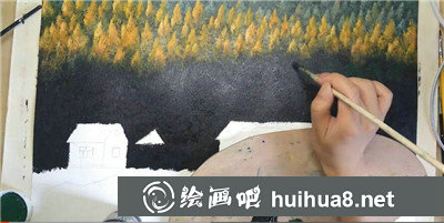 丙烯畫風(fēng)景視頻教學(xué)