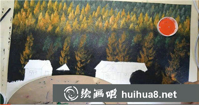 丙烯畫風(fēng)景視頻教學(xué)