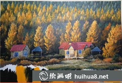 丙烯畫風(fēng)景視頻教學(xué)