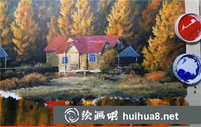 丙烯畫風(fēng)景視頻教學(xué)