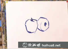 水粉畫靜物：蘋果寫生二景