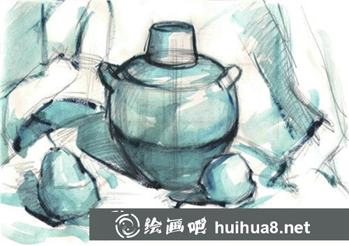 水粉罐子的畫法解析圖文步驟