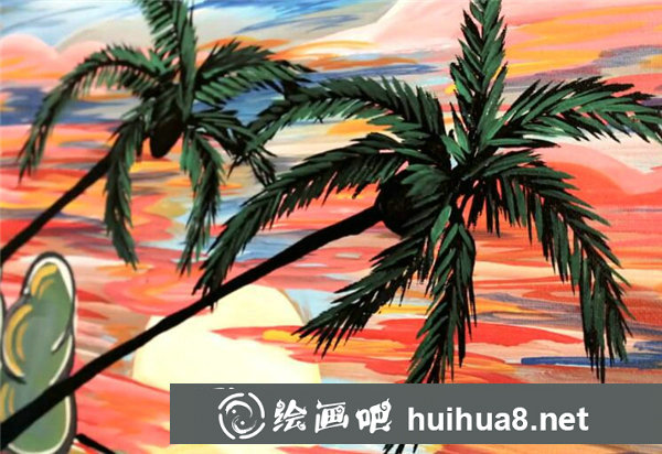 簡單好看的丙烯畫教程