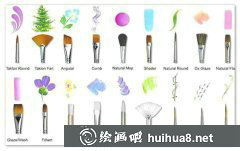 丙烯畫樹木畫法教程分享