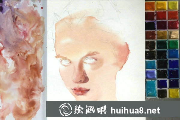 簡單的水彩人物畫教程